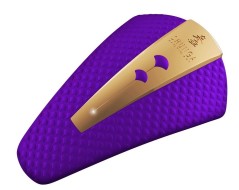 Фиолетовый клиторальный вибростимулятор «OBI» от «SHUNGA» 