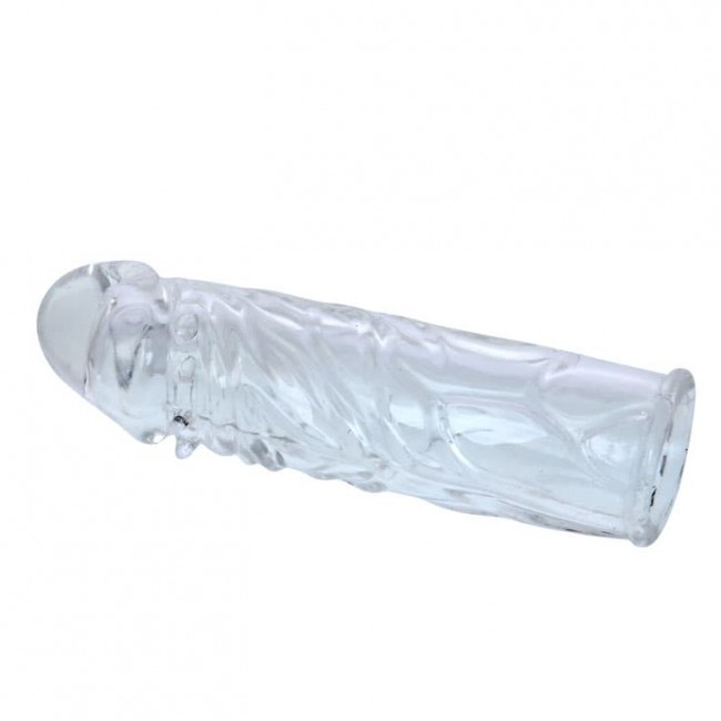 Насадка на член с вибрацией Penis Sleeve Baile BI-10045Z-2-0702 - Baile - Насадки на Член - Купить
