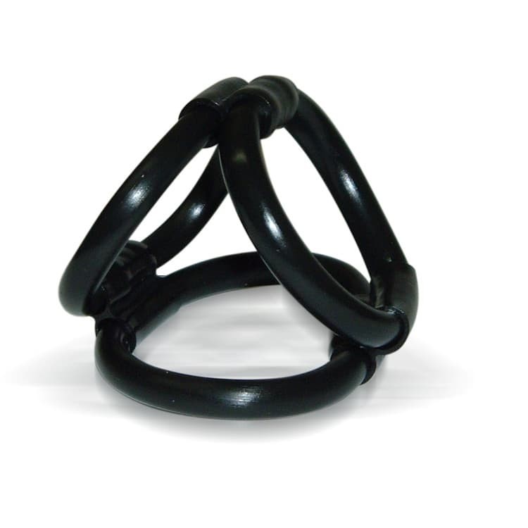 Кольцо на Пенис на липучке Velcro Cock Ring, 3,5-5 см BLM1706 - BlueLine - Кольца и сбруи для члена и мошонки - Купить
