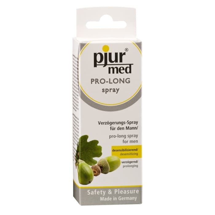 Пролонгирующий спрей с экстрактом дуба и пантенолом Pjur med Pro-long Spray, 20 мл 0T-00000835 - Pjur - Продлевающие смазки - Купить