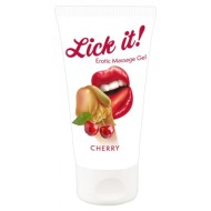Лубрикант на водной основе Lick it! Cherry с ароматом вишни (50 ML) 