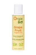 Органическое масло для массажа с запахом грейпфрута «BIO GRAPE FRUIT MASSAGE OIL» от «Orgie» 100 ML