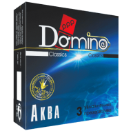 Увлажняющие презервативы DOMINO Аква (3 шт.)