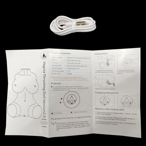 Женское сексуальное тело с большой грудью «Erica» от «NLONELY»