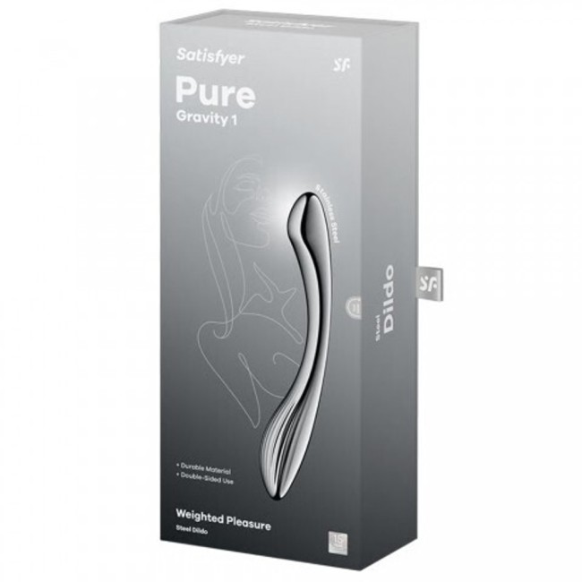Металлический фаллоимитатор «Pure Gravity 1» от «Satisfyer» Металлический фаллоимитатор «Pure Gravity 1» от «Satisfyer»