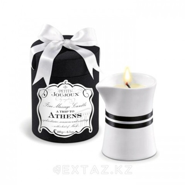 Массажная свеча Athens мускус и пачули от «Petits JouJoux» (190 гр.) Массажная свеча Athens мускус и пачули от «Petits JouJoux» (190 гр.)