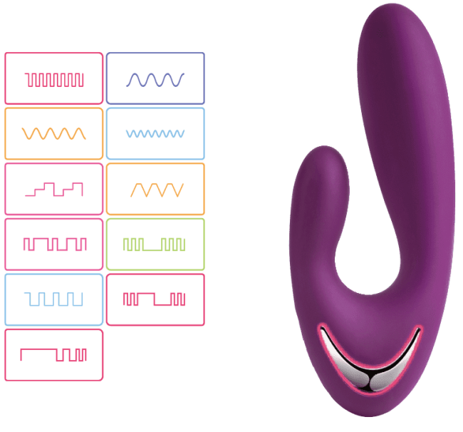 Вибратор с подогревом «Vesper» от «Svakom»