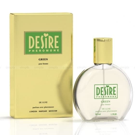 Духи женские Desire Pheromone с феромонами Green