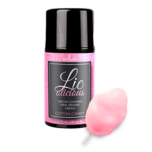Крем для глубокого минета - Сладкая вата «Lic-o-licious Oral Delight Cream Cotton Candy» от «Sensuva» Крем для глубокого минета - Сладкая вата «Lic-o-licious Oral Delight Cream Cotton Candy» от «Sensuva»