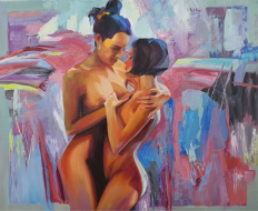 Эротическая картина «My Mistress» Автор: Томилина И.В.