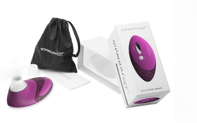 Улучшенный вакуумный массажер клитора Womanizer W500 (пурпурный) Улучшенный вакуумный массажер клитора Womanizer W500 (пурпурный)