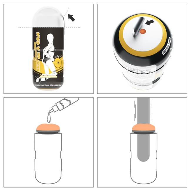 Мастурбатор-попка в тубе «Anus Stamina Tunnel»   Мастурбатор-попка в тубе «Anus Stamina Tunnel»