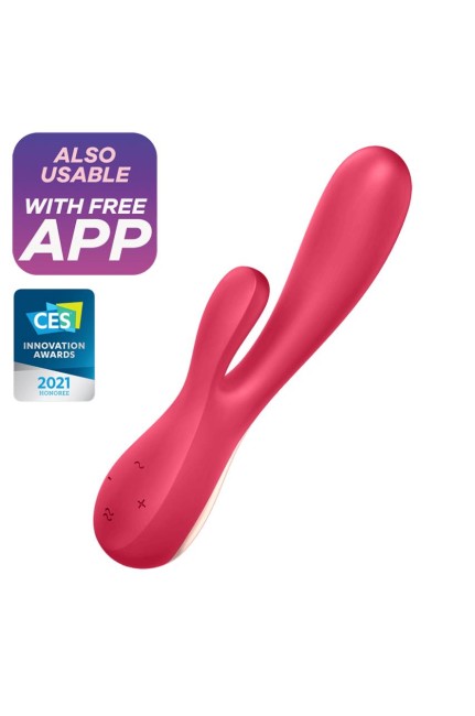 Вибростимулятор вагинально-клиторальный «Mono Flex» от «Satisfyer» Вибростимулятор вагинально-клиторальный «Mono Flex» от «Satisfyer»