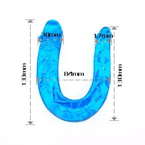 Двухголовый фаллоимитатор 26,3 см