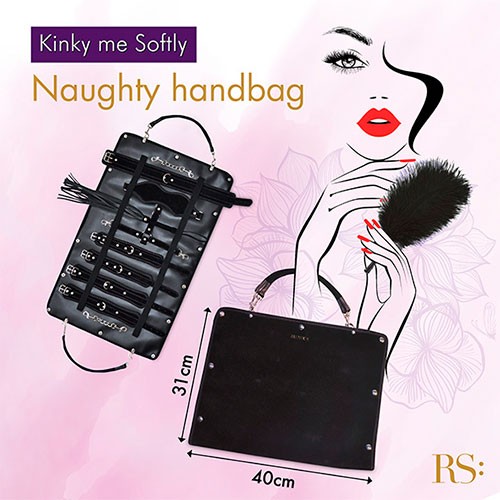 Черный набор БДСМ «RS Soiree Kinky Me Softly»  Черный набор БДСМ «RS Soiree Kinky Me Softly»