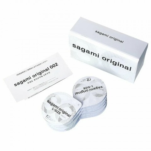 SAGAMI Original 002 полиуретановые  L-Size (10 шт.)