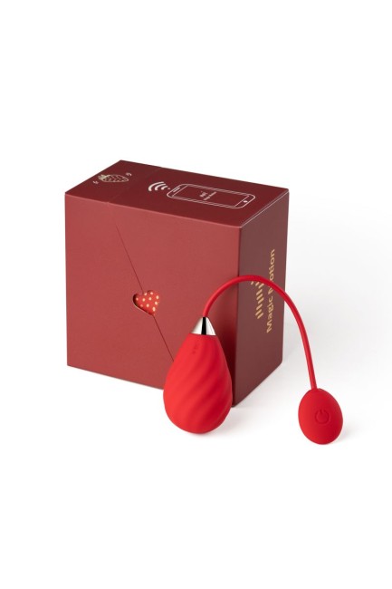 Красное виброяйцо «Magic Sundae» от «MAGIC MOTION» Красное виброяйцо «Magic Sundae» от «MAGIC MOTION»