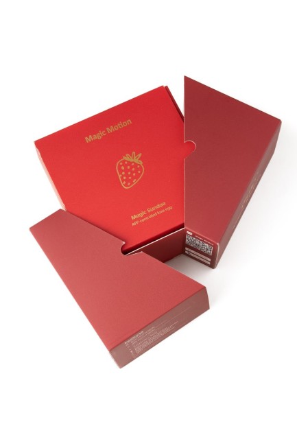 Красное виброяйцо «Magic Sundae» от «MAGIC MOTION» Красное виброяйцо «Magic Sundae» от «MAGIC MOTION»