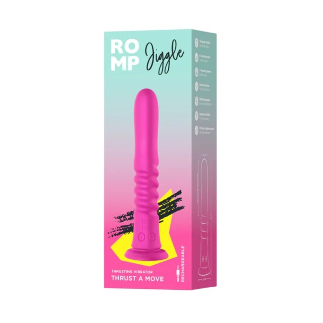 Силиконовый дилдо вибратор «Jiggle» от «Romp» Силиконовый дилдо вибратор «Jiggle» от «Romp»