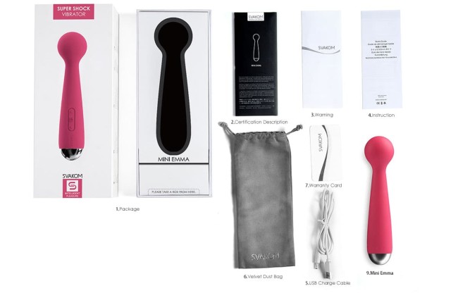 Мини-вибратор «Mini Emma» от «Svakom» Мини-вибратор «Mini Emma» от «Svakom»