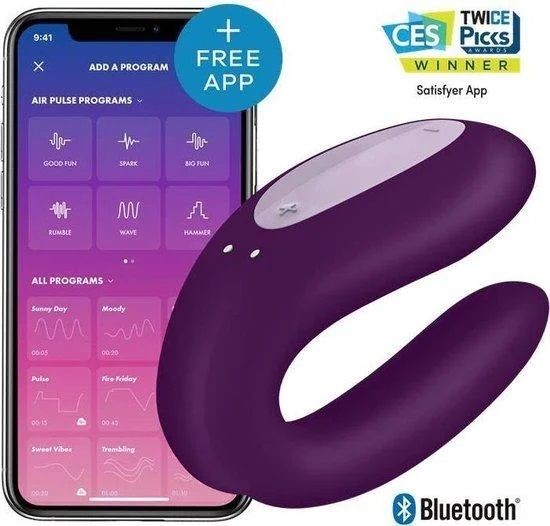 Вибратор для пар «Double Joy» от «Satisfyer» Вибратор для пар «Double Joy» от «Satisfyer»