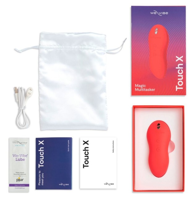 Коралловый вибростимулятор «Touch X» от «We-Vibe»  Коралловый вибростимулятор «Touch X» от «We-Vibe»