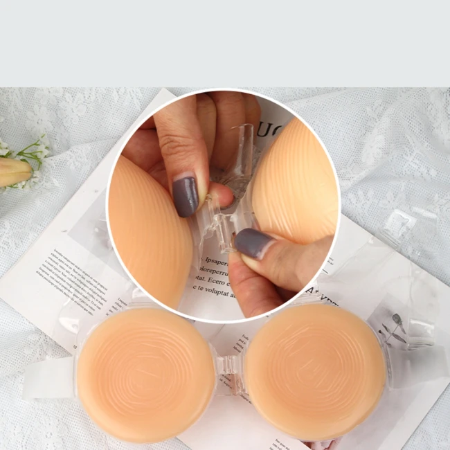 Силиконовая грудь «Round Breast» 500G Силиконовая грудь «Round Breast» 500G