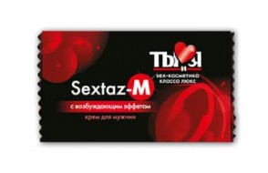 [Пробник] Крем для мужчин с возбуждающим эффектом "Sextaz-M"
