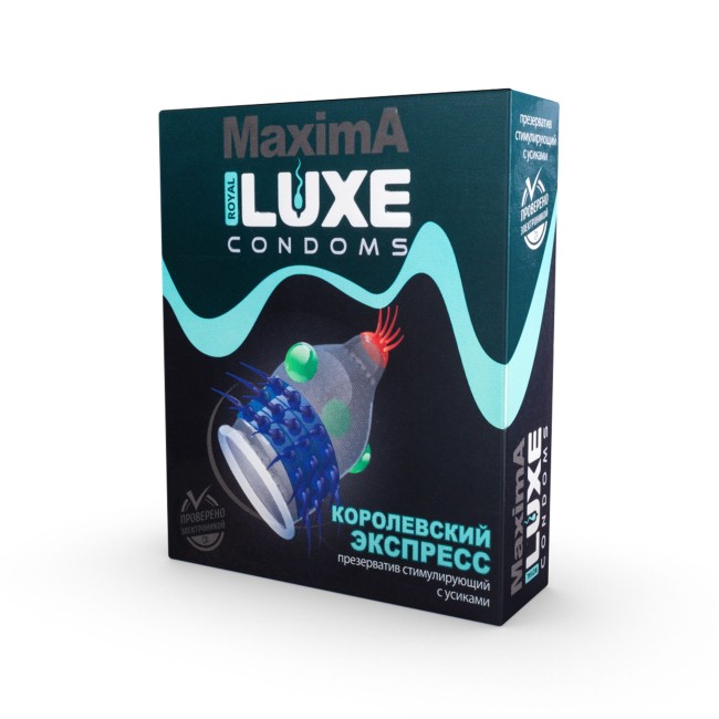 Презервативы Luxe Maxima Королевский Экспресс (1 шт.) Презервативы Luxe Maxima Королевский Экспресс (1 шт.)