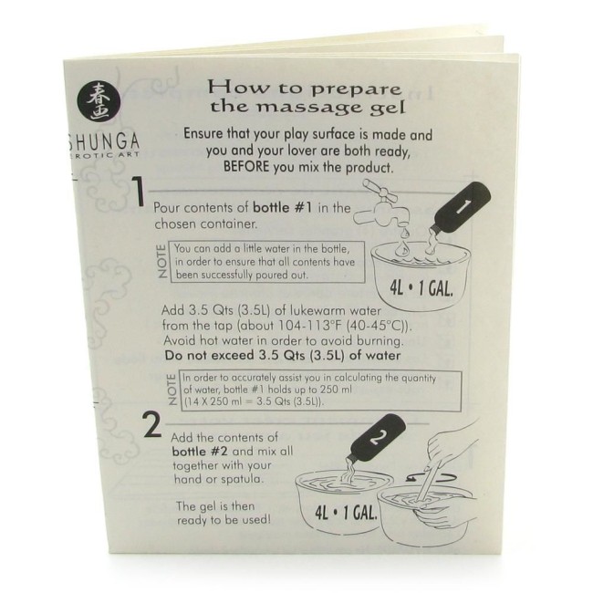 Набор для Body-to-Body массажа с ароматом экзотических фруктов от «SHUNGA» 