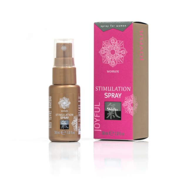 Возбуждающий спрей для женщин Stimulation Spray Joyful Women Shiatsu (30 ML) Возбуждающий спрей для женщин Stimulation Spray Joyful Women Shiatsu (30 ML)