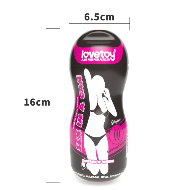 Мастурбатор-вагина в тубе «Vagina Lotus Tunnel» 