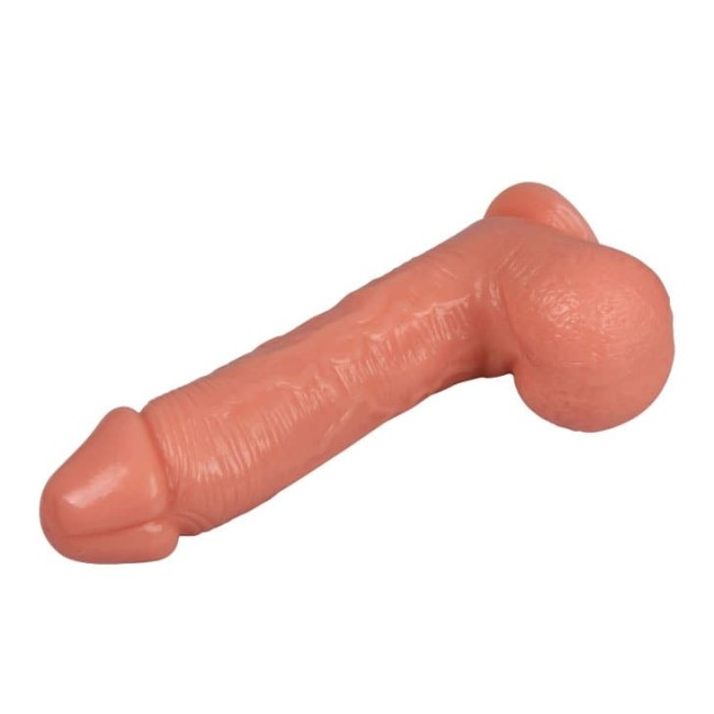 Фаллоимитатор с яичками  18 см