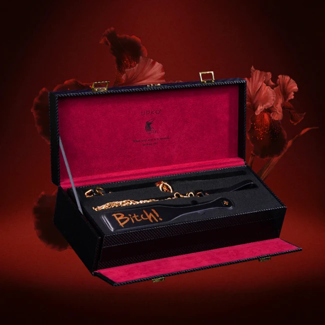 BDSM набор «Leather Kinky Tools Set» от «UPKO» 