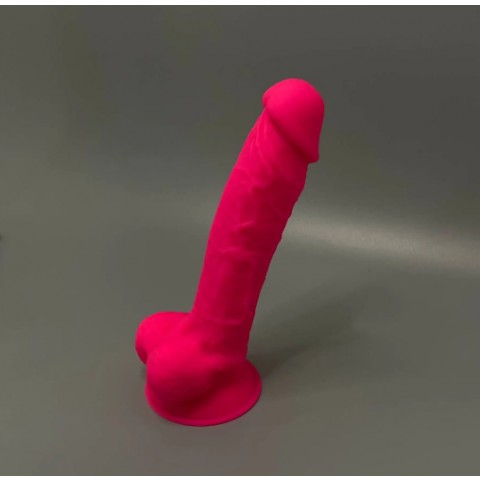 Фаллоимитатор с присоской Vetus Pink (20,5 см) Фаллоимитатор с присоской Vetus Pink (20,5 см)