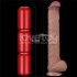 Светлый фаллоимитатор-реалистик с двойным покрытием «14.5'' Dual Layered Bendable Silicone Cock XXL» от «Lovetoy» (29,8 см)