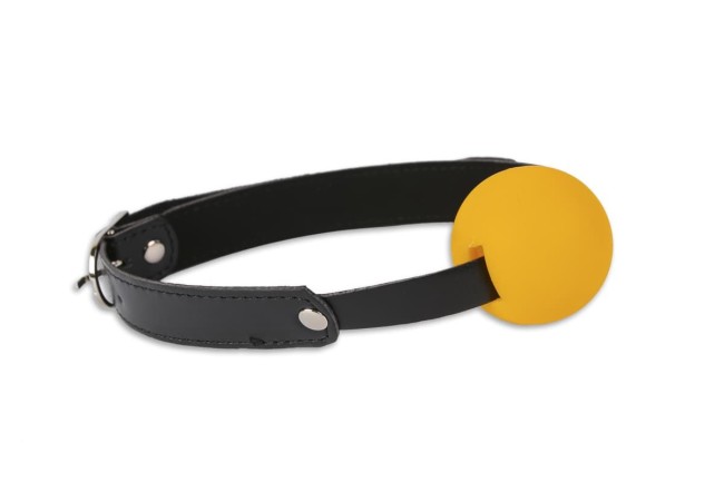 Кляп с желтым шариком Кляп с желтым шариком