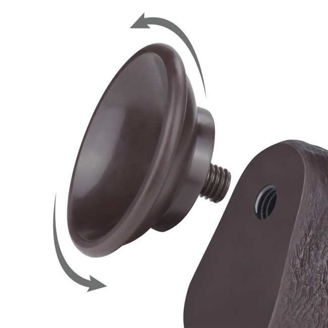 Чёрный фаллоимитатор на присоске Dual Layer Dong (16 см) Чёрный фаллоимитатор на присоске Dual Layer Dong (16 см)