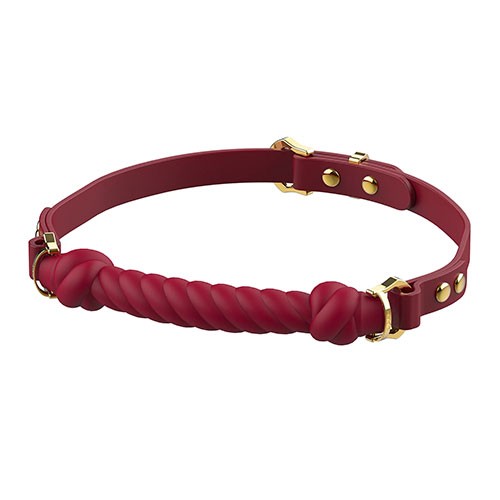 Красный кляп «Knot-shaped Mouth Gag» от «UPKO» Красный кляп «Knot-shaped Mouth Gag» от «UPKO»