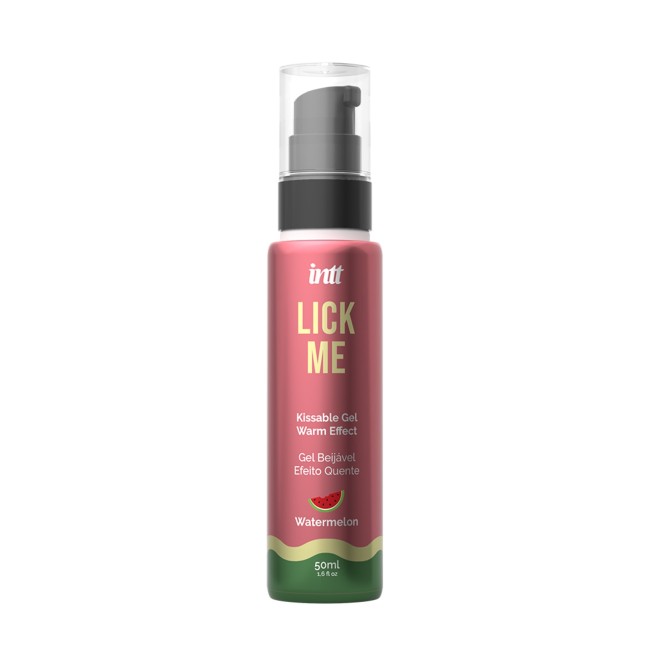 Гель с согревающим эффектом и ароматом арбуза «Lick Me» от «Intt» (50 ML) Гель с согревающим эффектом и ароматом арбуза «Lick Me» от «Intt» (50 ML)