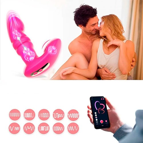 Розовый вибростимулятор с фрикциями «Funtown Jive» от «MAGIC MOTION» Розовый вибростимулятор с фрикциями «Funtown Jive» от «MAGIC MOTION»