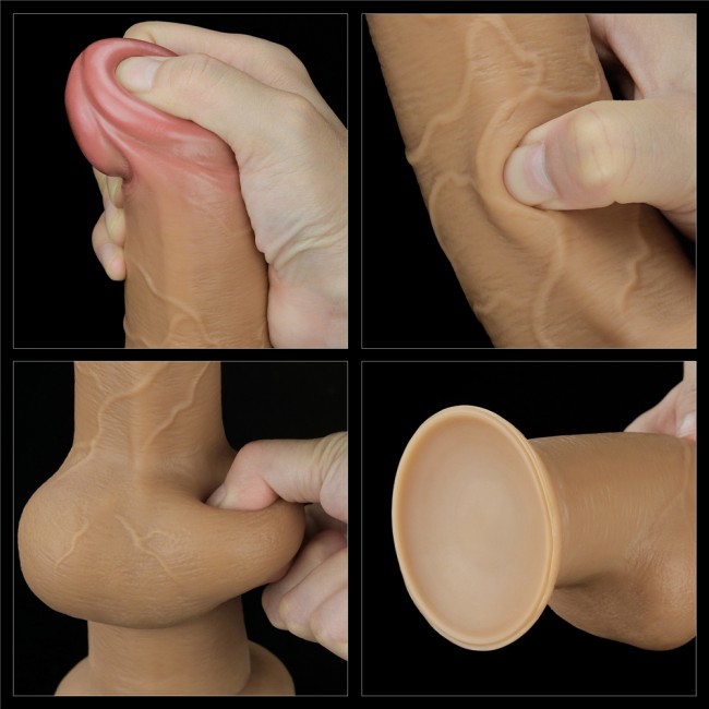 Фаллоимитатор с двойным покрытием «9.5'' Dual Layered Handle Cock» от «Lovetoy» (15 см) Фаллоимитатор с двойным покрытием «9.5'' Dual Layered Handle Cock» от «Lovetoy» (15 см)