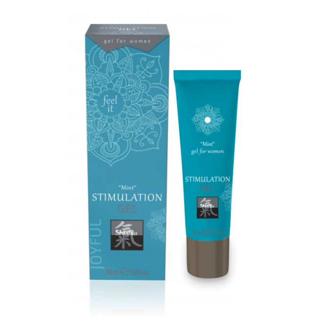 Стимулирующий гель для женщин Shiatsu STIMULATION GEL Mint (30 ML)  Стимулирующий гель для женщин Shiatsu STIMULATION GEL Mint (30 ML)
