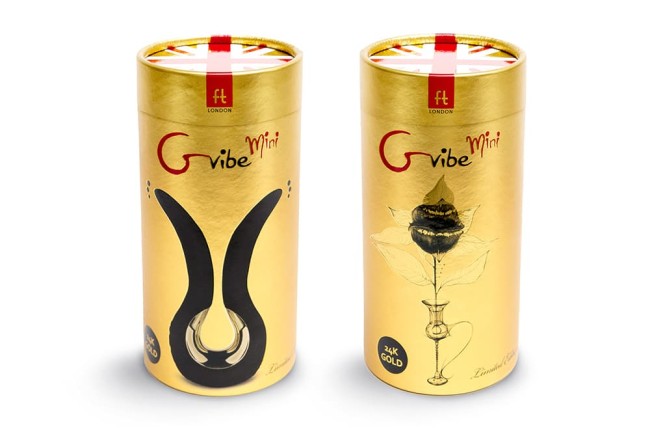 Gvibe Mini Gold с золотым покрытием - FT London. Ограниченная серия!