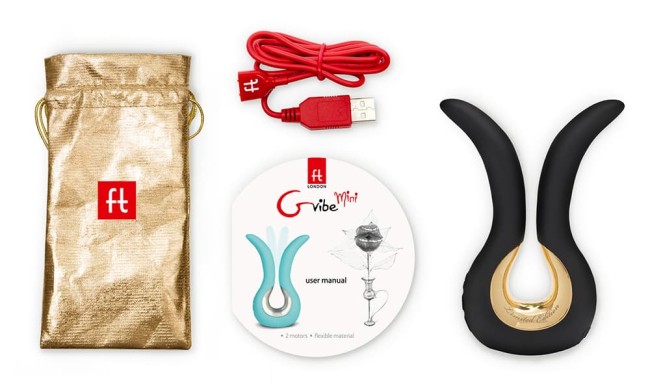 Gvibe Mini Gold с золотым покрытием - FT London. Ограниченная серия!