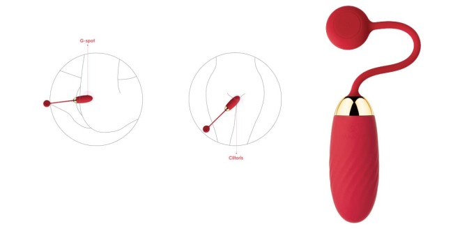 Вибратор управляемый через смартфон «Ella» от «Svakom» Вибратор управляемый через смартфон «Ella» от «Svakom»