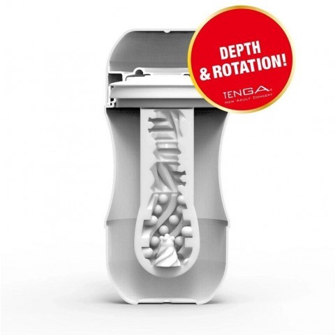 Мастурбатор «Rolling Gyro Roller Cup» от «TENGA» 