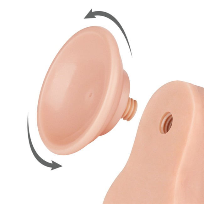 Фаллоимитатор с подвижной кожей Dual Layer Sliding Skin (16 см) Фаллоимитатор с подвижной кожей Dual Layer Sliding Skin (16 см)