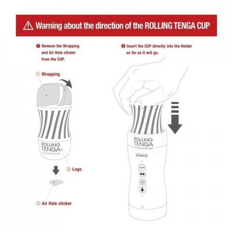 Набор: Мастурбатор и устройство для вращения и создания вакуума «Vacuum Gyro Roller» от «Tenga» Набор: Мастурбатор и устройство для вращения и создания вакуума «Vacuum Gyro Roller» от «Tenga»