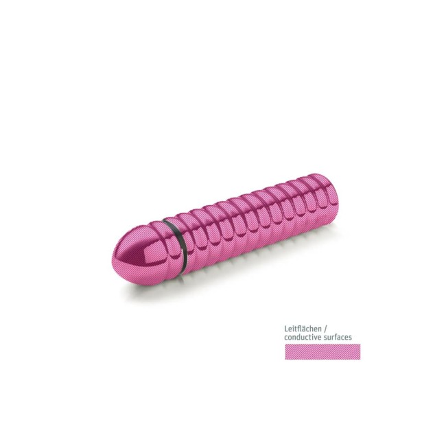 Металлический фаллоимитатор с электростимуляцией «Groovey George» от «Mystim» (Источник импульсов приобретается отдельно) Металлический фаллоимитатор с электростимуляцией «Groovey George» от «Mystim» (Источник импульсов приобретается отдельно)